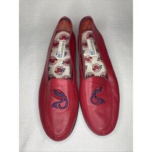 Grasshoppers by Keds Womens 7M “Red Hat Society” Red Leather Flats